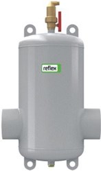 Reflex lucht-/vuilafscheider