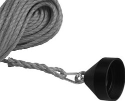 Trekhulp voor flexibele rookgasbuis