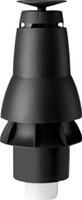 Rookgasafvoertop voor HR-ketel, schoorsteenopbouw en rookgasuitmonding