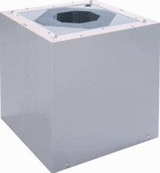 Geluiddemper voor dakventilator