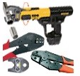 Kabel-buis en persgereedschap