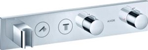 Stijlvolle inbouwmengkraan zonder uitloop chroom – Perfect voor een moderne badkamer






