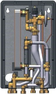 Danfoss stadsverwarmingsunit