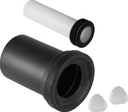 GEBERIT AANSLUITGARNITUUR PE 90MM 18.5CM 152426461
