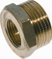 VSH RECHTE KOPPELING VERLOOPRING 1 1/2 X 1 1/4 MESSING DZR (BUITENDRAAD X BINNENDRAAD) 0410971