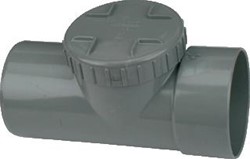 WAVIN PVC L-ONTSTOPPINGSSTUK +SD GR 125 MOF/SPIE 3102412000