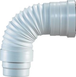 WATERFLEX AANSLUIT-STK PVC WIT 117590N