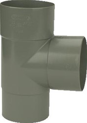 WAVIN PVC HWA T-STUK 88 GRADEN GR 80 M/VS 4012308009