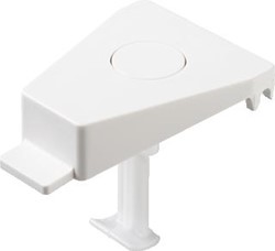 WISA DRUKKNOP OPBOUWSPOELRESERVOIR KUNSTSTOF WIT BEDIENING DRUK-EN ONDERBREEKTOETS TOEPASSING WISA 500. 750 8050428000