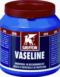 GRIFFON VASELINE SMEER-EN ONDERHOUDSMIDDEL VASELINE NETTO GEWICHT 200G VLOEIBAAR VERPAKKING POT