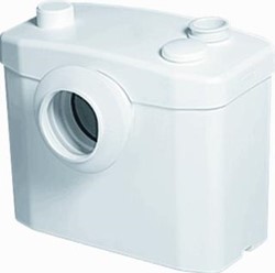 SANIBROYEUR SANITOP FECALIËNVERMALER SANITOP SILENCE VOOR WC EN FONTEIN OF WASTAFEL 330X163X263MM INLAATZIJDE 1XDN100+1XDN40 WIT 005037 ST2UP