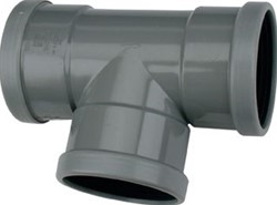 WAVIN WAFIX PVC RR T 88 GRADEN GIETIJZER 125X50 SN4 2M/1L 1112212059