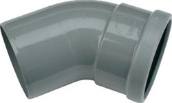 WAVIN WAFIX PVC M-BOCHT 15 GRADEN GR 110 SN8 MOF/SPIE 1111111001
