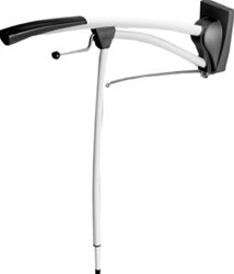 INVACARE COMFORT TOILETBEUGEL-STEUNPOOT WI-WI R7780-80WHITE R7780/80WHITE
