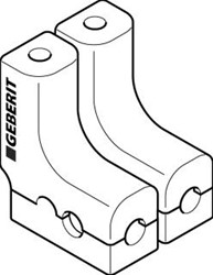 GEBERIT MEPLA ISOL-OVERGANG 16-20 SET VAN 2 601-720-00-1 601.720.00.1