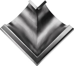RHEINZINK WB ZINKEN BUITENHOEKSTUK VOOR MASTGOOT 90° M37 300X300X0.80MM 1660003350