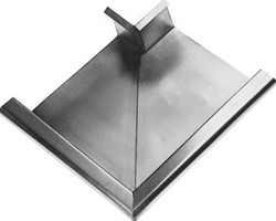 RHEINZINK WB ZINKEN BUITENHOEKSTUK VOOR BAKGOOT 90° B37 300X300X0.80MM 1660003670