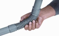 WAVIN PVC FLEXIBELE BOCHT 0-45 GRADEN GR 40 MOF/MOF 110041F