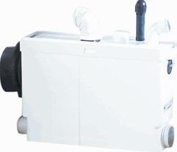 SANIBROYEUR SANIPACK FECALIËNVERMALER SANIPACK VOOR WANDCLOSET WASTAFEL BIDET EN DOUCHE (INBOUW) 462X146X387MM INLAATZIJDE 1XDN100+3XDN40 WIT 005050 PA2UP