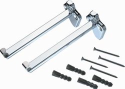 VERSTELBARE GLASPLAATCONSOLE SET VAN 2 8210