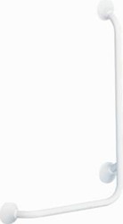 HANDICARE WANDBEUGEL 90 GRADEN 500X1000 RVS MET EPOXY COATING HORIZONTALE STEUNPUNT LINKS WIT LI26110034-02 LI2611-0034-02 LI2611.0034-02