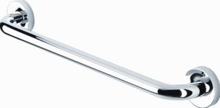 GEESA LUNA 1-LIDS HANDDOEKHOUDER L= 515MM REK/BEUGEL AFDEKROZET: ROND CHROOM 915529-45
