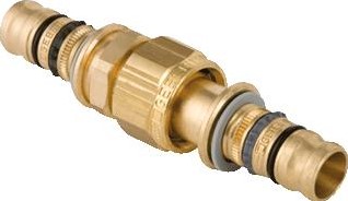 GEBERIT MEPLA 2-DELIGE KOPPELING VLAK 32MM 604-571-00-5 604.571.00.5