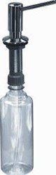 MCALPINE ZEEPDISPENSER INBOUW MET POMPJE 3/4 28MM BOORGAT 500ML RESERVOIR RVS (VOOR BADKAMER OF KEUKEN) 0051700