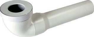 NICOLL AANSLUITSTUK PVC HAAKS 75MM 200CTW441