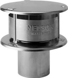 BURGERHOUT ROOKGASKAP NELSONKAP 100 MM GIVEG 40-045-23-55 40.045.23.55