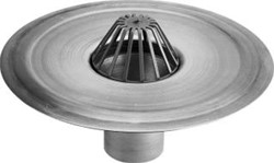ANJO STEEKSTUK ALUMINIUM ROND MET BLADVANGER 80MM MIDDEN-ONDER AANSLUITING 461004
