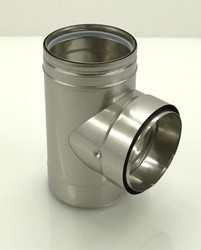 METALOTERM UE-SYSTEEM RVS T-STUK DUBBELWANDIG VERLOPEND 200X80MM UETV0820 163506