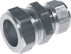 VSH KNELFITTING MESSING RECHTE KOPPELING VERLOOP SOK 22 X 15MM VERNIKKELD (KNEL X KNEL) 0875611