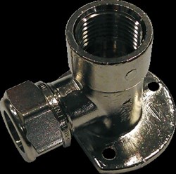 VSH SUPER KNEL KNEL MUURPLAAT VERNIKKELD BI.DR. 15MMX1/2 GASTEC / KIWA 0873061