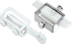 ROFIX RADIATORSTANDCONSOLESET BEVESTIGINGSSET MONTAGEBEUGELS VOOR TYPE 22 EN 33 WIT RAL9016 40000092