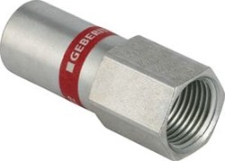 GEBERIT MAPRESS OVERGANG RECHT 1-DELIG C-STAAL MET CIIR AFDICHTRING 18MM X RP1/2 (SCHUIFEIND X BINNENDRAAD) 21903