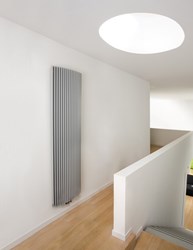 JAGA IGUANA ARCO DESIGNRADIATOR 200X51,9 ZANDSTRAAL METAALGRIJS ARCW.200051.001/MM