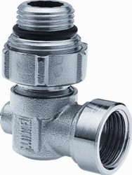 HUMMEL KOGELKRAAN HAAKS VERNIKKELD 1-2X1-2 BINNEN 2 256 8413 01