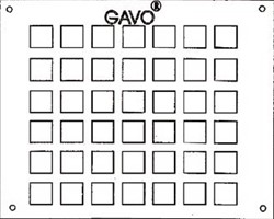 GAVO VENTILATIEROOSTER 25X15 112 7-2515 A
