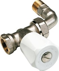 COMAP EURO-SAR HANDBEDIENDE RADIATORKRAAN TYPE 409UCB. 1/2 RECHT MET BOCHT 409505