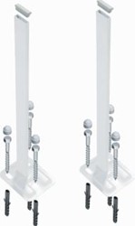 ROFIX 900MM STANDCONSOLE VOOR TUSSEN DE PANELEN VOOR VENSTERBANKSTEUNEN STAND PROFIEL GELAKT 40000085