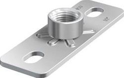 FLAMCO BEVESTIGINGSPLAAT GP 1/2-120X40 39419
