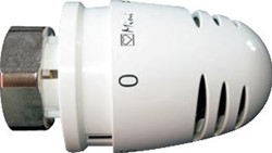HERZ MINI THERMOSTAATKOP M28X1,5 VLOEISTOFGEVULD 6-30Â°C MET 0-STAND EN VLOEISTOF VOELER 1920030
