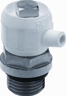 HUMMEL ONTLUCHTER 1/8 BU ZWAAR MODEL MET TUIT VERNIKKELD 2535180001 2 535 1800 01