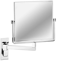 GEESA MIRROR SCHEERSPIEGEL 1 ARM NORMAAL EN 3X VERGROTEND 190X190 MM 911080