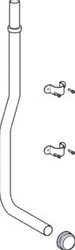 GROHE SPOELPIJP VOOR DRUKSPOELER 28X26CM VERSTELBAAR 500 TOT 750MM CHROOM 37112000