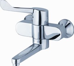 KLUDI MEDI-CARE WANDKRAAN MET ARMHENDEL 245MM CHROOM 349200524
