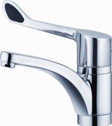 KLUDI MEDI-CARE 1-GATS KEUKENKRAAN MET DRAAIBARE UITLOOP 20CM CHROOM 349080534