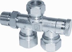 PENTEC ONDERBLOK 2-PIJPS INCL. KOPPELING 14X2MM M22 165210501