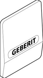 GEBERIT RVS AFDEKPLAAT EXCL. ELECTRONICA 240.043.00.1